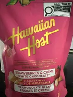 Strawberries & Creme White Chocolatey Macadamias