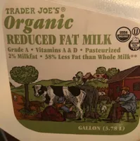 Reduced fat Milk