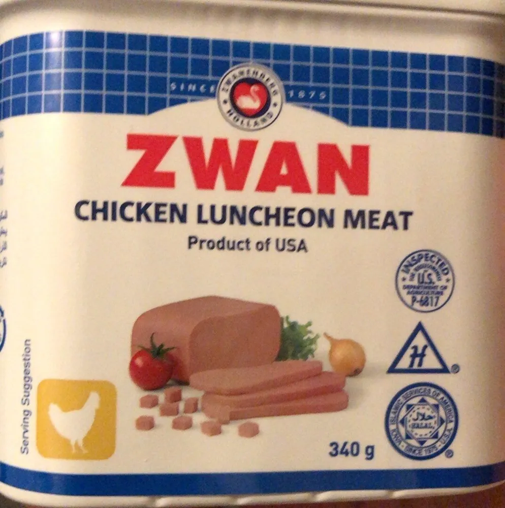 Chicken luncheon meat