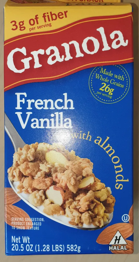 Granola French Vanilla With Almonds