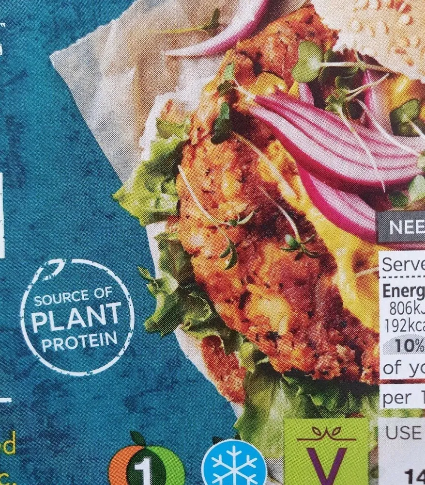 Sweetcorn & Chickpea Burger