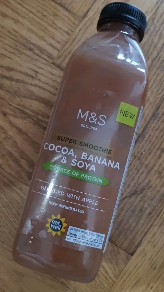 Super Smoothie - cocoa, banana, soya