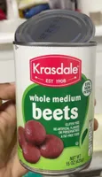 Whole medium beets