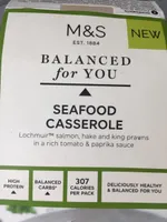 Seafood casserole