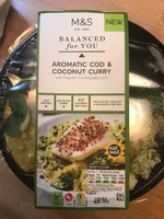 Aromatic cod & coconut curry