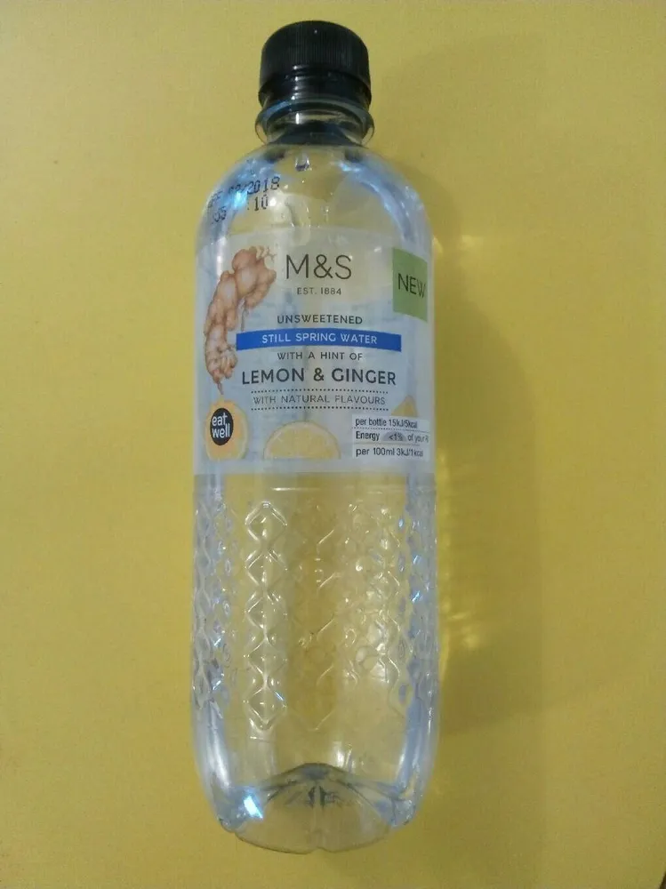 STILL SPRING WATER - LEMON & GINGER