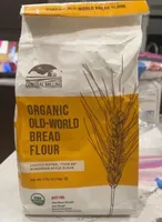 Organic old world bread, flour