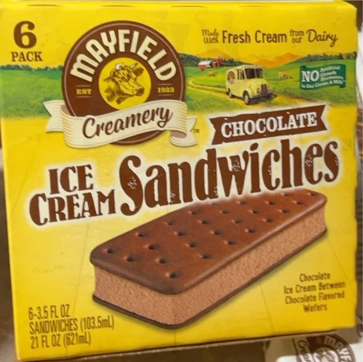 Chocolate Ice Cream Sandwiches