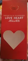 Love heart jellies