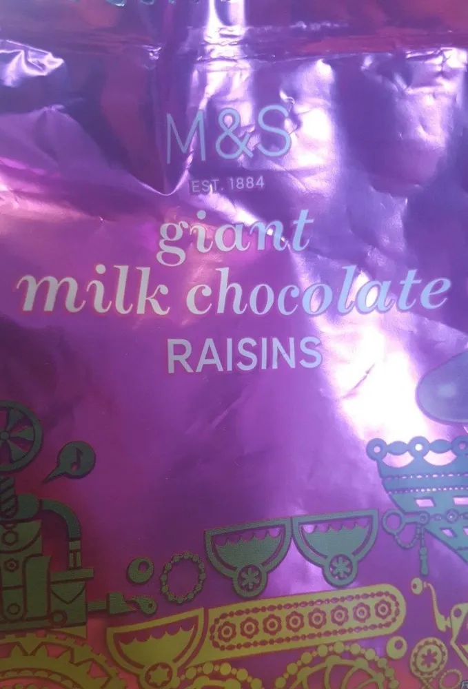 Giant Milk Chocolate Raisins