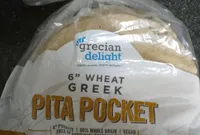 Wheat greek pita pocket
