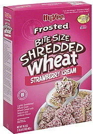 Strawberry Cream Lightly Sweetened Whole Grain Wheat Cereal