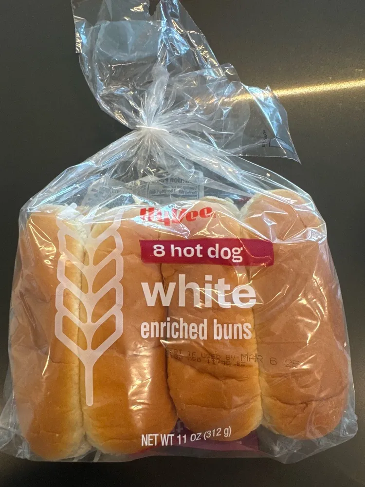 white enriched buns