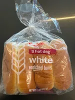 white enriched buns