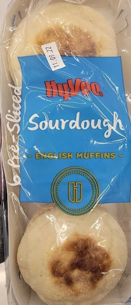 Sourdough English muffins