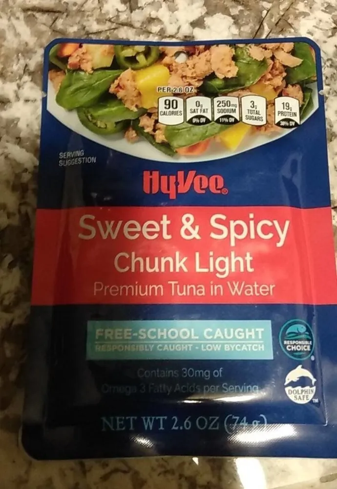 Sweet & Spicy Chunk Light Premium Tuna in Water