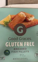 Gluten free breaded fish fillets