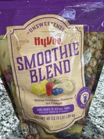 Banana, Strawberry, Blueberries, And Pineapple Smoothie Blend unsweetened