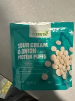 Sour Cream & Onion Flavor Protein Puffs
