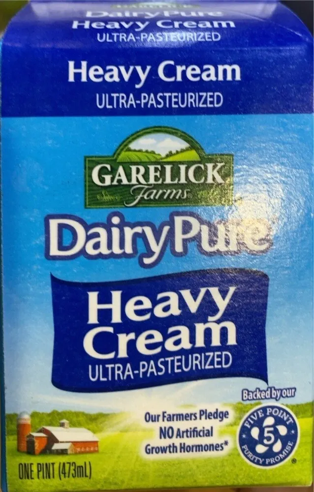 heavy whipping cream