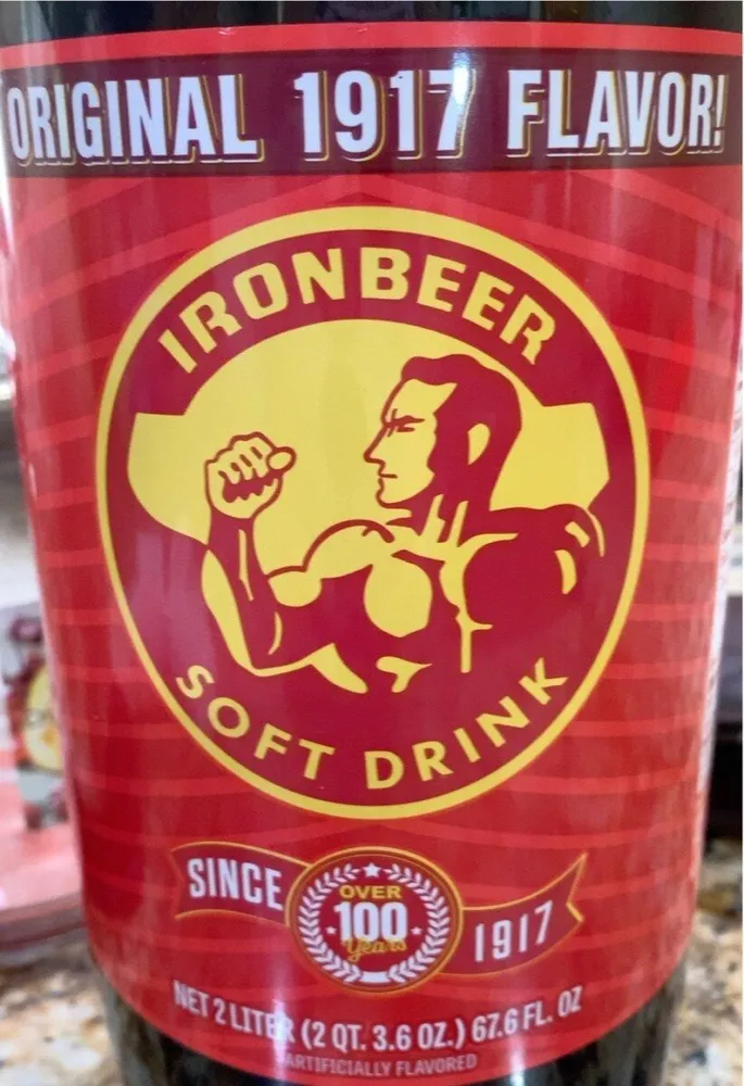 Liter bottles iron beer