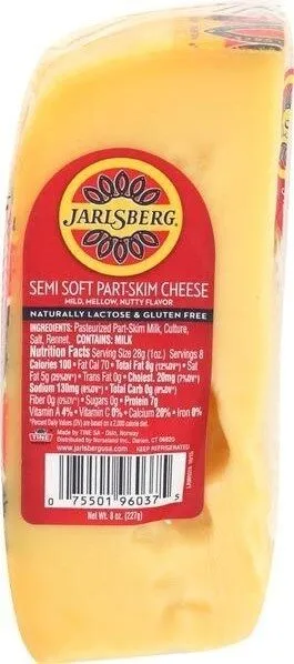 Jarlsberg Original Semi-Soft Part-Skim Cheese