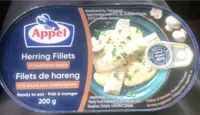 Herring fillets in mushroom sauce
