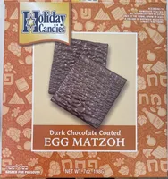 Dark Chocolate Coated Matzoh