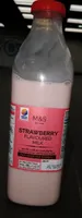 Starwberry flavoured milk