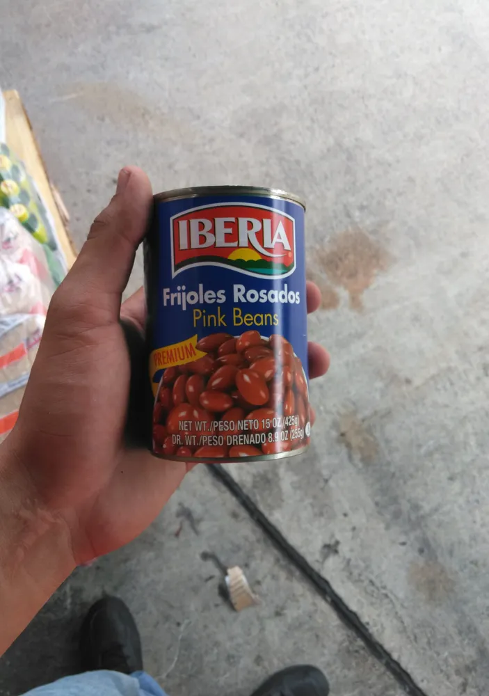 frijoles rosados