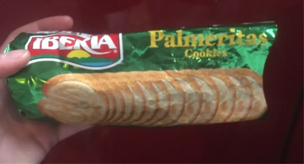 Palmeritas cookies