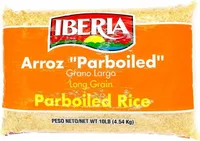 Long grain parboiled rice pound