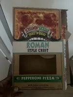 Roman Style Crusty Pepperoni Pizza