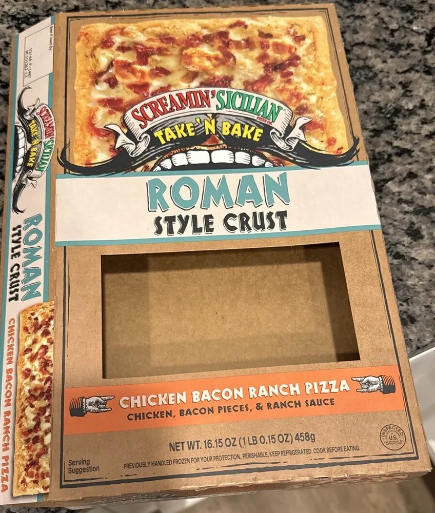Chicken Bacon Ranch Pizza