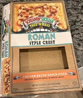 Chicken Bacon Ranch Pizza