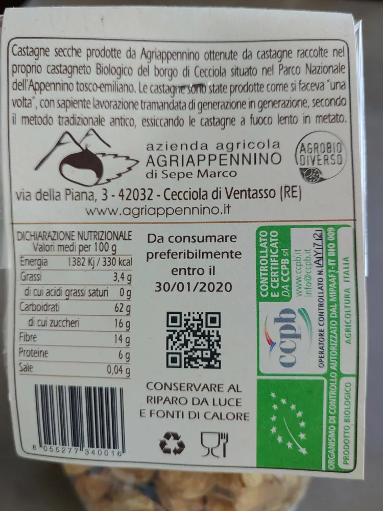 castagne secche