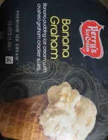 Banana Graham ice cream, 2/3 cup