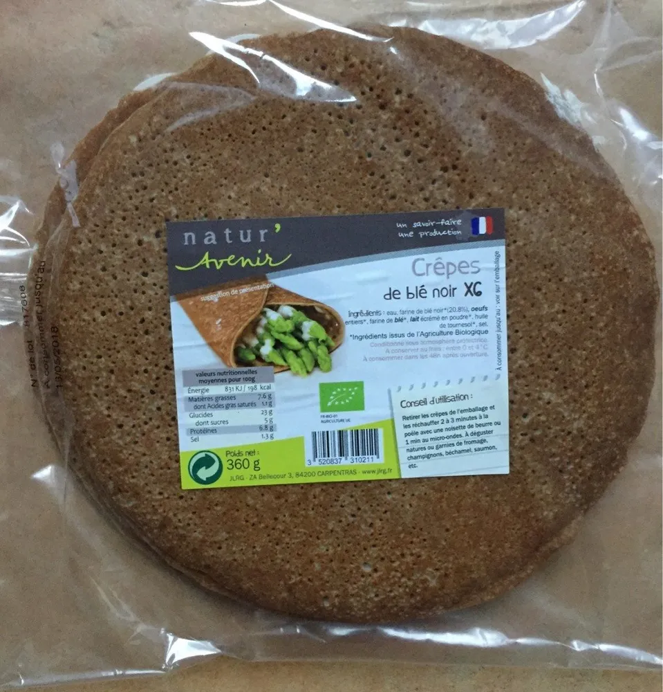 Crepes de blé noir