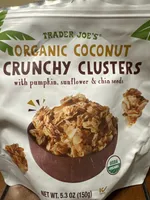 Organic Coconut Crunchy Clusters with pumpkin, sunflower & chia seeds
