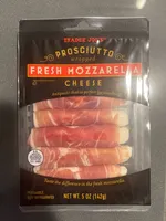 Prosciutto wrapped Fresh mozzarella cheese