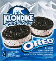 Oreo Ice Cream Sandwiches