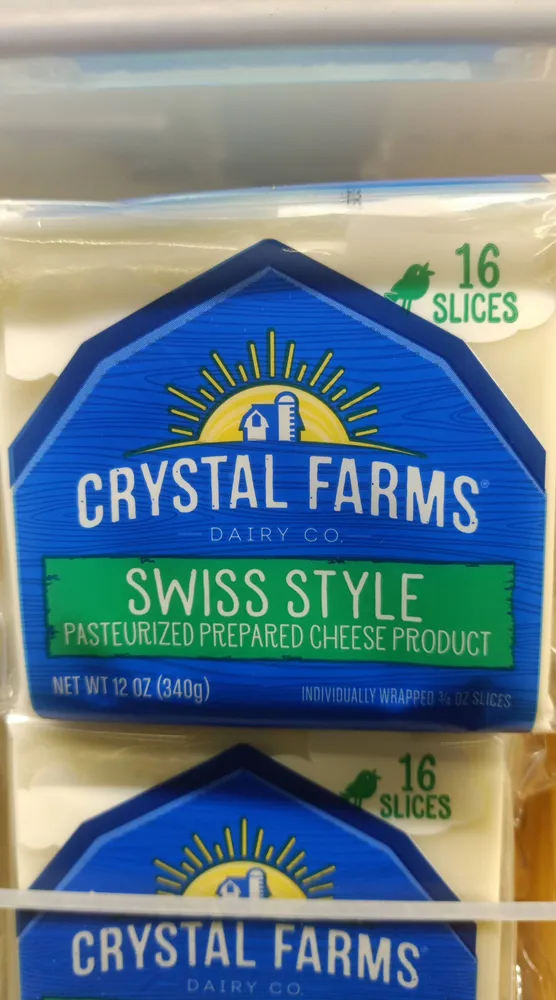 Swiss Style Pasteurized Prepared Cheese Product