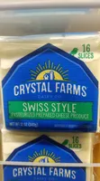 Swiss Style Pasteurized Prepared Cheese Product