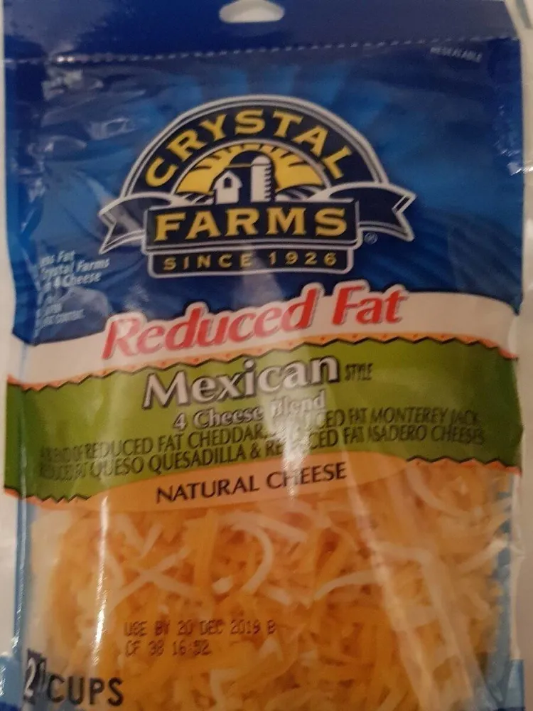 Natural cheese 4 cheese blend