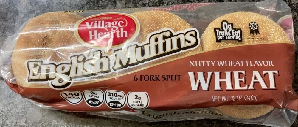 Wheat English Muffins