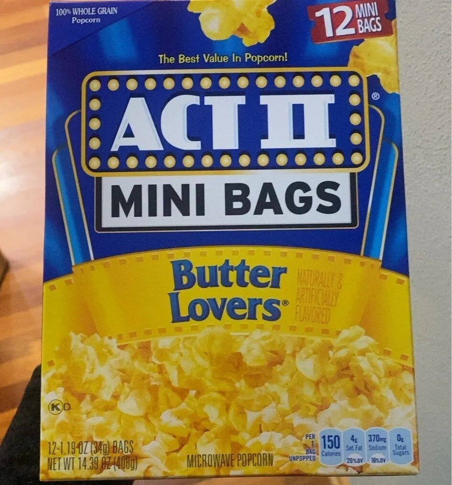 Butter Lovers Popcorn