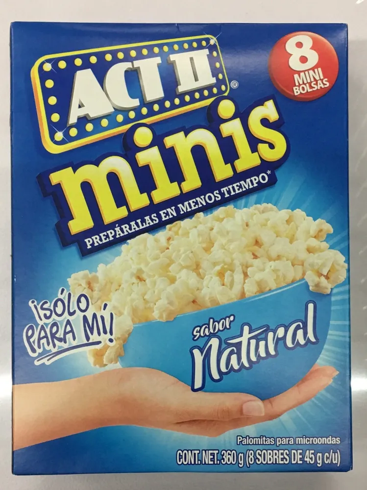 Act II Minis Natural
