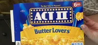 Butter Lovers Microwave Popcorn