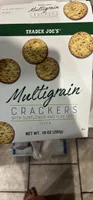 Multigrain Crackers with Sunflower and Flax Seeds