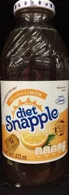 Diet Snapple tea sabor limon